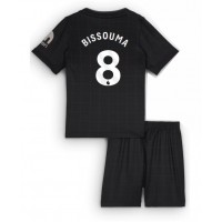 Stroje piłkarskie Tottenham Hotspur Yves Bissouma #8 Koszulka Wyjazdowej dla dzieci 2025-26 Krótki Rękaw (+ szorty)